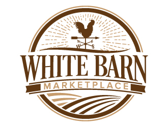 WHITE BARN MARKETPLACE logo design by jaize