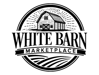 WHITE BARN MARKETPLACE logo design by jaize