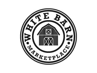 WHITE BARN MARKETPLACE logo design by KDesigns