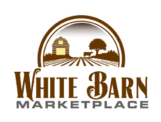 WHITE BARN MARKETPLACE logo design by AamirKhan