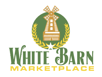 WHITE BARN MARKETPLACE logo design by AamirKhan