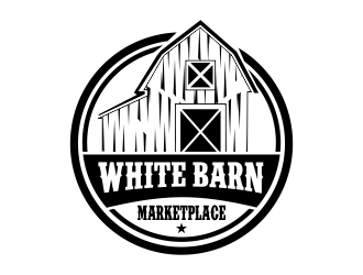 WHITE BARN MARKETPLACE logo design by cikiyunn