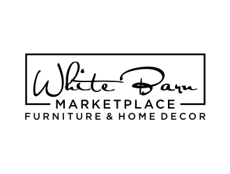 WHITE BARN MARKETPLACE logo design by puthreeone