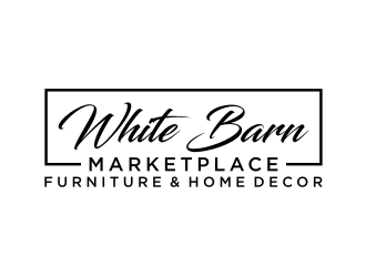 WHITE BARN MARKETPLACE logo design by puthreeone