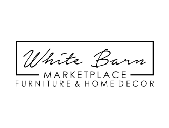 WHITE BARN MARKETPLACE logo design by puthreeone