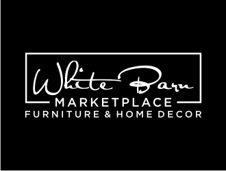 WHITE BARN MARKETPLACE logo design by puthreeone