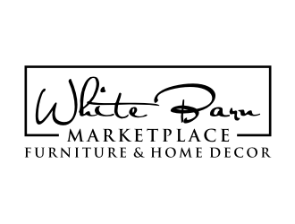 WHITE BARN MARKETPLACE logo design by puthreeone