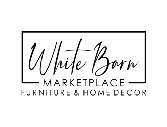 WHITE BARN MARKETPLACE logo design by puthreeone