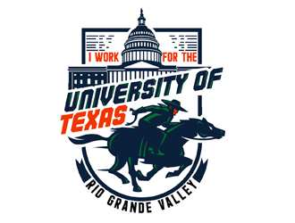 I work for the University of Texas Rio Grande Valley logo design by DreamLogoDesign