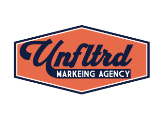 UNFLTRD Marketing Agency  logo design by axel182