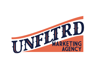 UNFLTRD Marketing Agency  logo design by axel182