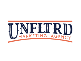 UNFLTRD Marketing Agency  logo design by axel182