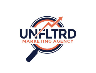 UNFLTRD Marketing Agency  logo design by Benok