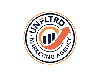 UNFLTRD Marketing Agency  logo design by neonlamp