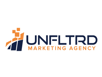 UNFLTRD Marketing Agency  logo design by jaize