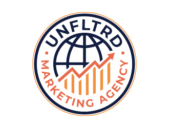 UNFLTRD Marketing Agency  logo design by sanworks