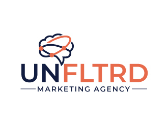 UNFLTRD Marketing Agency  logo design by sanworks