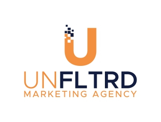 UNFLTRD Marketing Agency  logo design by rizuki