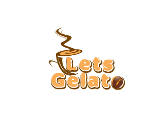 Lets Gelato logo design by webmall