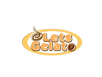 Lets Gelato logo design by webmall