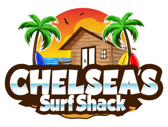 Chelseas Surf Shack logo design by Suvendu