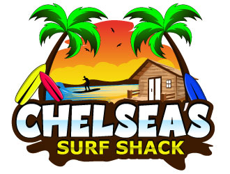 Chelseas Surf Shack logo design by Suvendu