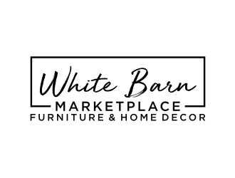 WHITE BARN MARKETPLACE logo design by puthreeone