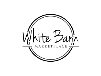 WHITE BARN MARKETPLACE logo design by asyqh