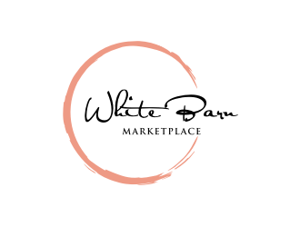 WHITE BARN MARKETPLACE logo design by asyqh