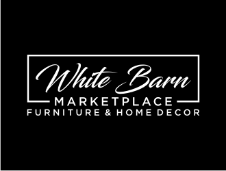 WHITE BARN MARKETPLACE logo design by puthreeone