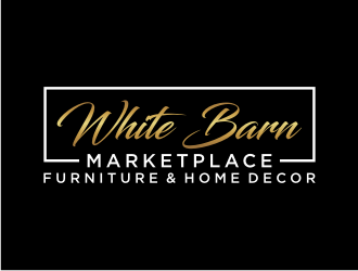 WHITE BARN MARKETPLACE logo design by puthreeone