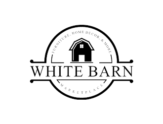 WHITE BARN MARKETPLACE logo design by jancok