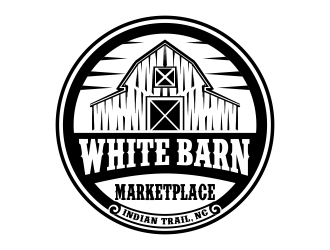 WHITE BARN MARKETPLACE logo design by cikiyunn