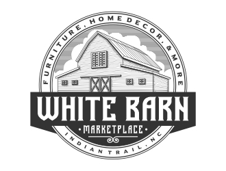 WHITE BARN MARKETPLACE logo design by Eko_Kurniawan