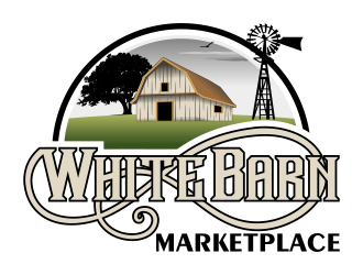 WHITE BARN MARKETPLACE logo design by Kruger