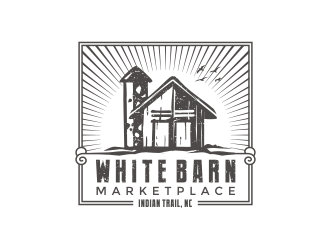 WHITE BARN MARKETPLACE logo design by ramapea