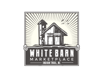 WHITE BARN MARKETPLACE logo design by ramapea