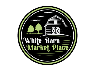 WHITE BARN MARKETPLACE logo design by nona