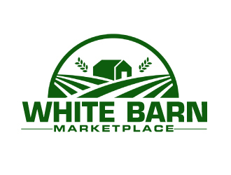 WHITE BARN MARKETPLACE logo design by AamirKhan