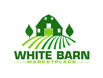 WHITE BARN MARKETPLACE logo design by AamirKhan