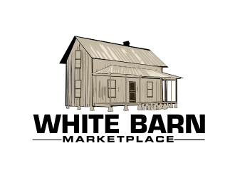 WHITE BARN MARKETPLACE logo design by AamirKhan