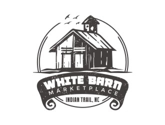 WHITE BARN MARKETPLACE logo design by ramapea