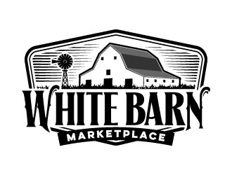 WHITE BARN MARKETPLACE logo design by daywalker