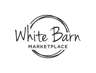 WHITE BARN MARKETPLACE logo design by funsdesigns