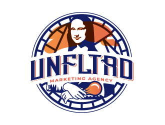 UNFLTRD Marketing Agency  logo design by il-in