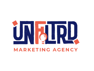 UNFLTRD Marketing Agency  logo design by il-in