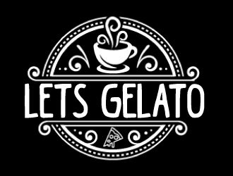 Lets Gelato logo design by AamirKhan