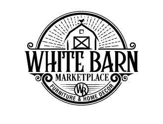 WHITE BARN MARKETPLACE logo design by jaize