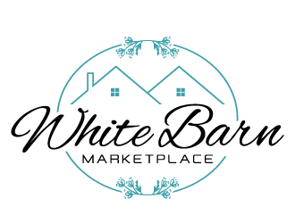 WHITE BARN MARKETPLACE logo design by LucidSketch