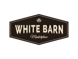 WHITE BARN MARKETPLACE logo design by japon